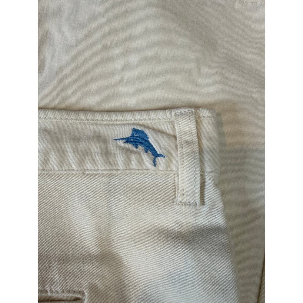 Tommy Bahama Festival Time Shorts Mens 44 Cream Beige NWT Golf Resortwear - Picture 6 of 9